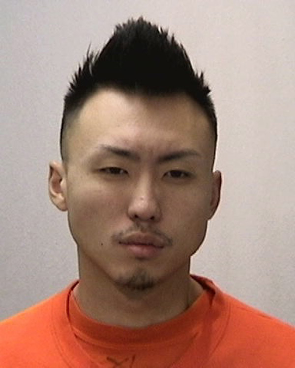 Easy Chang’s booking photo, taken in October 2014.