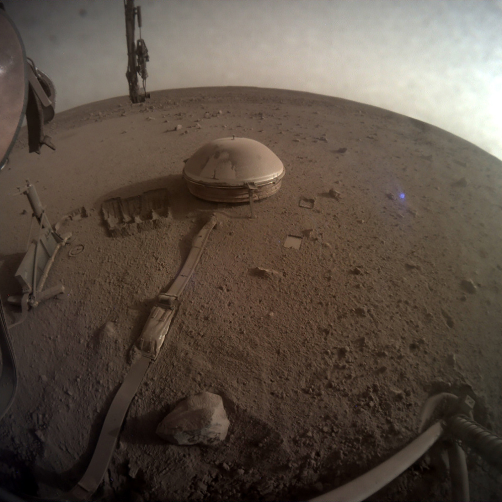 NASA released what would become the last photo from the Mars InSight lander on December 19. The space agency announced the official <a href="https://www.cnn.com/2022/12/21/world/nasa-insight-mars-mission-end-scn/index.html" target="_blank">end</a> of the mission on December 21 after the lander failed to respond to two messages from mission control at NASA’s Jet Propulsion Laboratory in Pasadena, California.