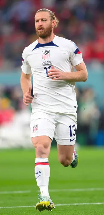 Tim Ream in action during the FIFA World Cup Qatar 2022