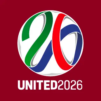 Logo for United 2026, also known as the North American 2026 bid