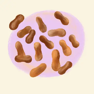 Boiled peanuts 