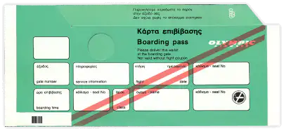 Push-pull Business Identificador Maleta Hidden Plane Boarding Pass
