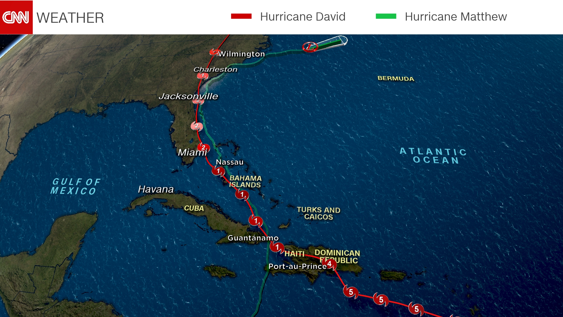 Hurricane Matthew's path How does it compare with other storms? CNN