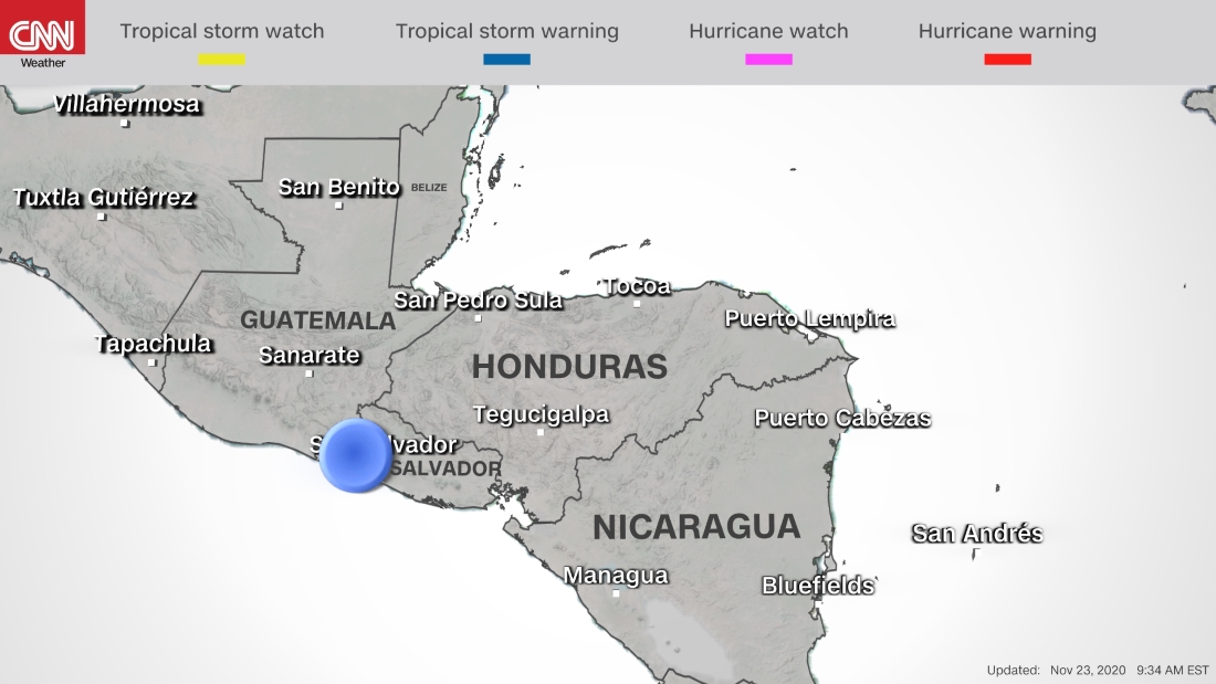 Download Hurricane Delta Storm Tracker Map Gif