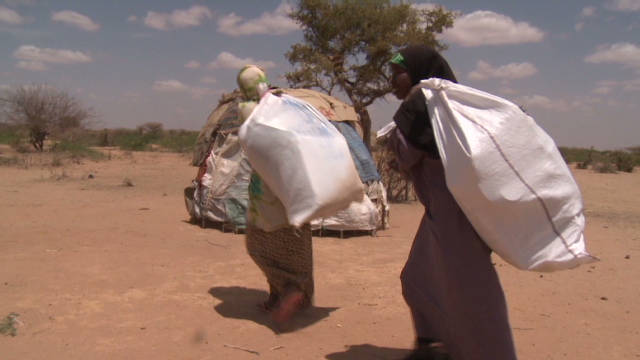 Somalis flee drought, terror