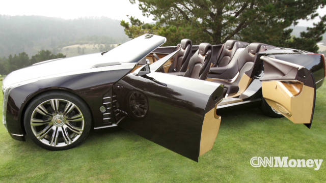Big Cadillac Convertible Goes Hybrid Cnn Video