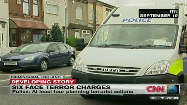 Six terror suspects in British court