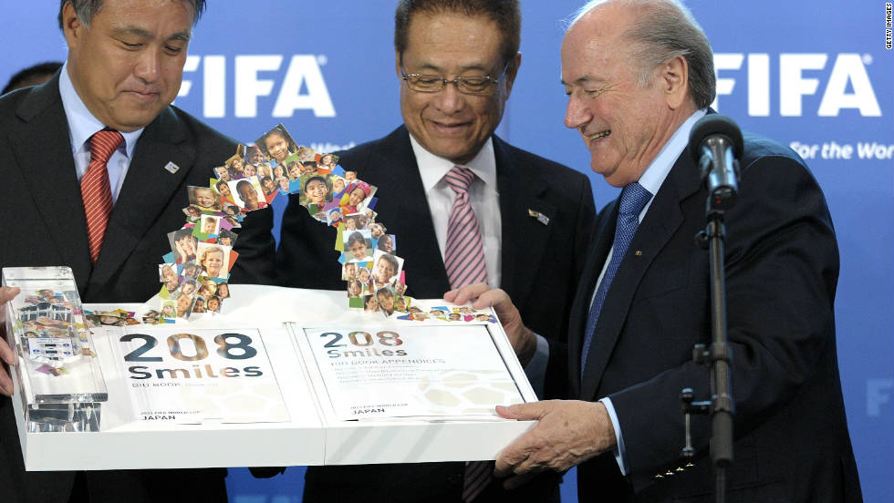 A turbulent period for FIFA began in May 2010 when the world&#39;s governing body for soccer was presented with official bid documents by Australia, England, Netherlands/Belgium, Japan, South Korea, Qatar, Russia, Spain/Portugal and the United States for the 2018 and 2022 World Cups. During the ceremony at its Swiss headquarters, FIFA announced dates for inspections of the bidding nations from July-September.