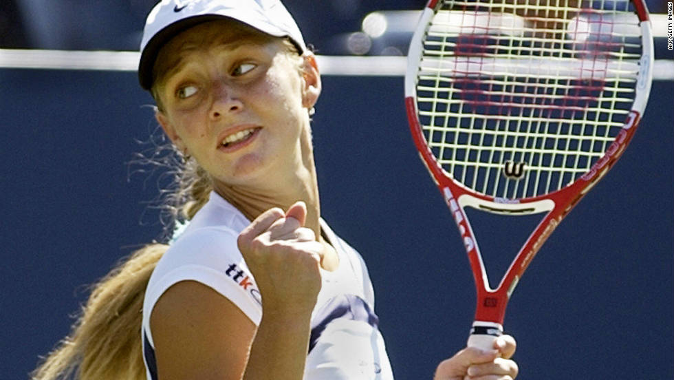 Chakvetadze launched herself onto the senior circuit as a 17-year-old in 2004 when she upset world No. 3 Anastasia Myskina, another Russian, in the second round at the U.S. Open.