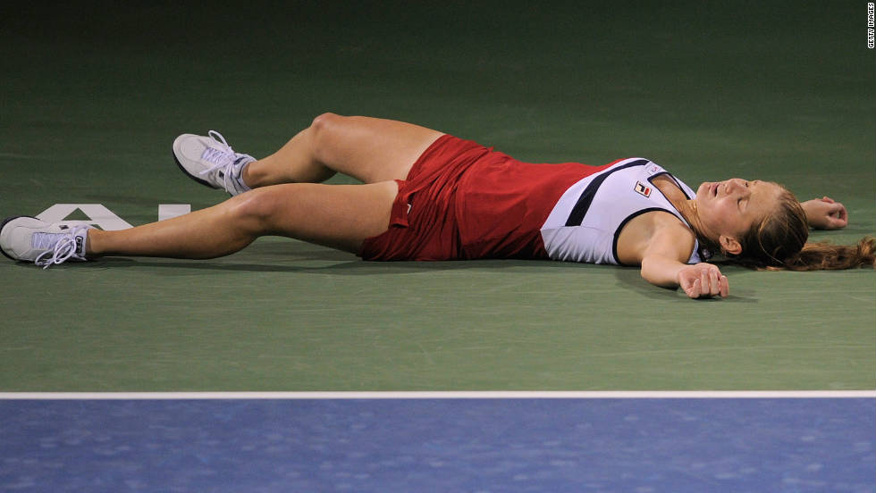 Chakvetadze collapsed during her match against current world No. 1 Caroline Wozniacki in Dubai in February. After fainting during an event in Stuttgart  in April, she missed the French Open.