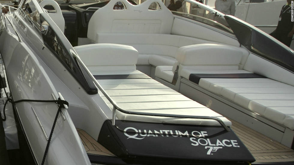 James Bond S Quantum Of Solace Speedboat Is Show S Star Turn Cnn Travel