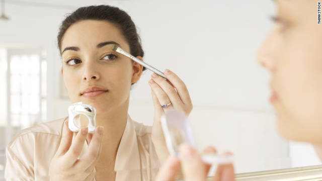 Using oil-free makeup can keep you looking fresh all day.