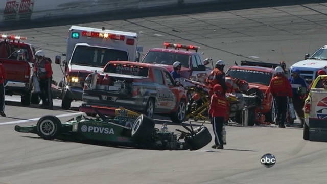 Racing Vet Dan Wheldon Dies In Crash At Vegas Indycar Race Cnn 7514