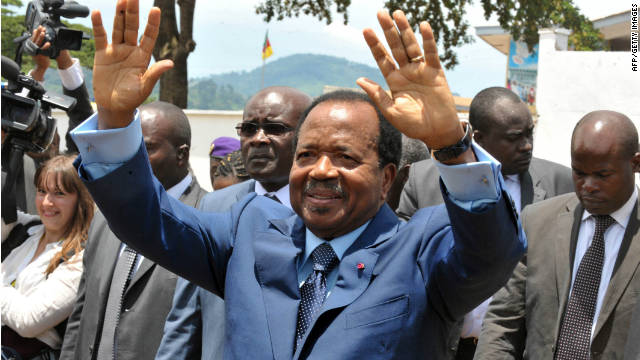 Cameroon's Paul Biya wins seventh term in office 