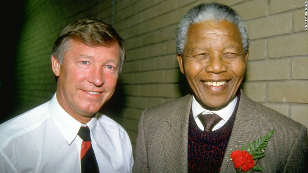 In 1993, United won the English title for the first time in 26 years, and Ferguson took the club on a tour of South Africa, where he met Nelson Mandela before the ANC leader became the country&#39;s first post-apartheid president.