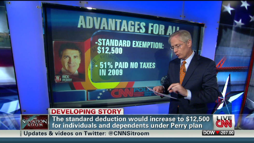 Will You Benefit From Perry S Flat Tax Plan Cnn Video