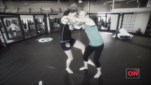Female Fighters Battle It Out In The Ring Cnn Video