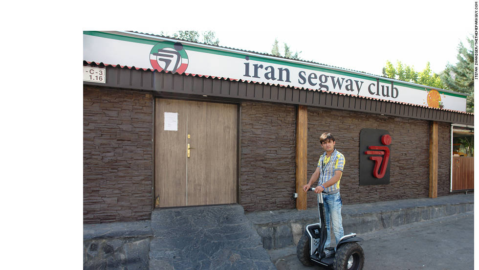 A Segway club is among the more unexpected sights in Tehran&#39;s leisure landscape.