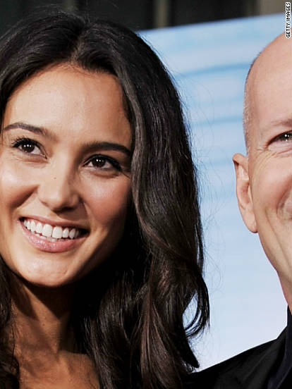 Bruce Willis' wife shared video of him playing basketball