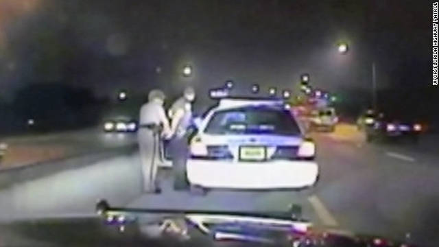 Miami Police officer Fausto Lopez was pulled over by the highway patrol after allegedly  speeding on the Turnpike.