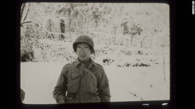 Susumu Ito in Germany, winter of 1944-45.