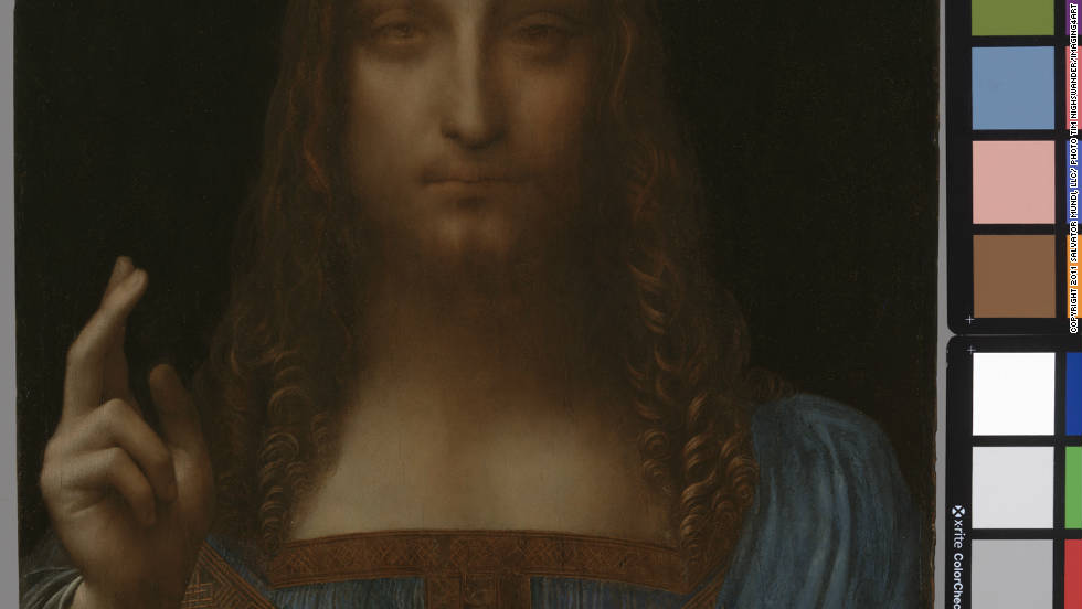 The restoration work to the &quot;Salvator Mundi&quot; involed cleaning off layers of varnish and over-paint, repairing a crack in the wood panel and re-touching damaged areas of the painting. 