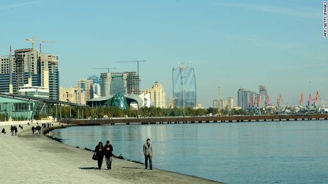 Baku&#39;s rapidly expanding skyline has become a picture of urban modernity in recent years. 