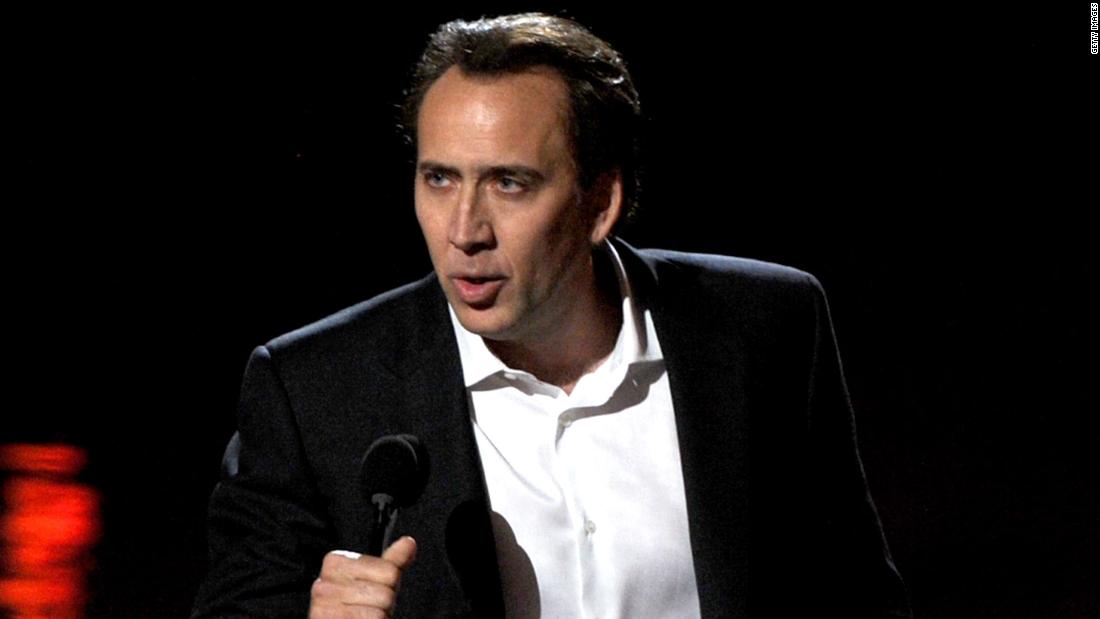 Nicolas Cage doesn't want to be called an 'actor'