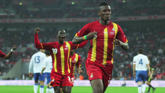 Gyan out to end Ghana's trophy drought - CNN - 640 x 360 jpeg 37kB