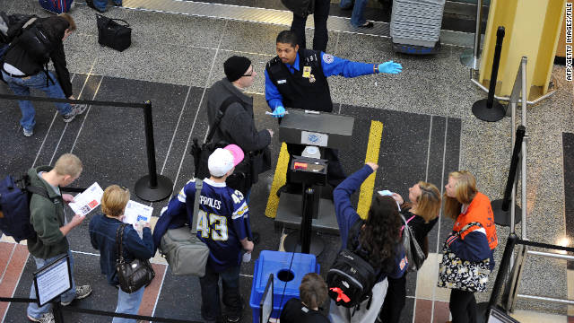 stroller tsa