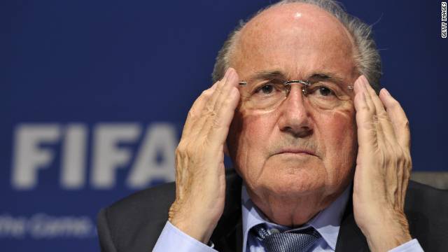 FIFA president Sepp Blatter has been the victim of hacking after his Twitter account was hijacked