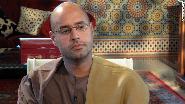 Saif Gadhafi&#39;s interview with Nic Robertson on 4th September, 2009, at Saif&#39;s Morrocan villa in Tripoli.