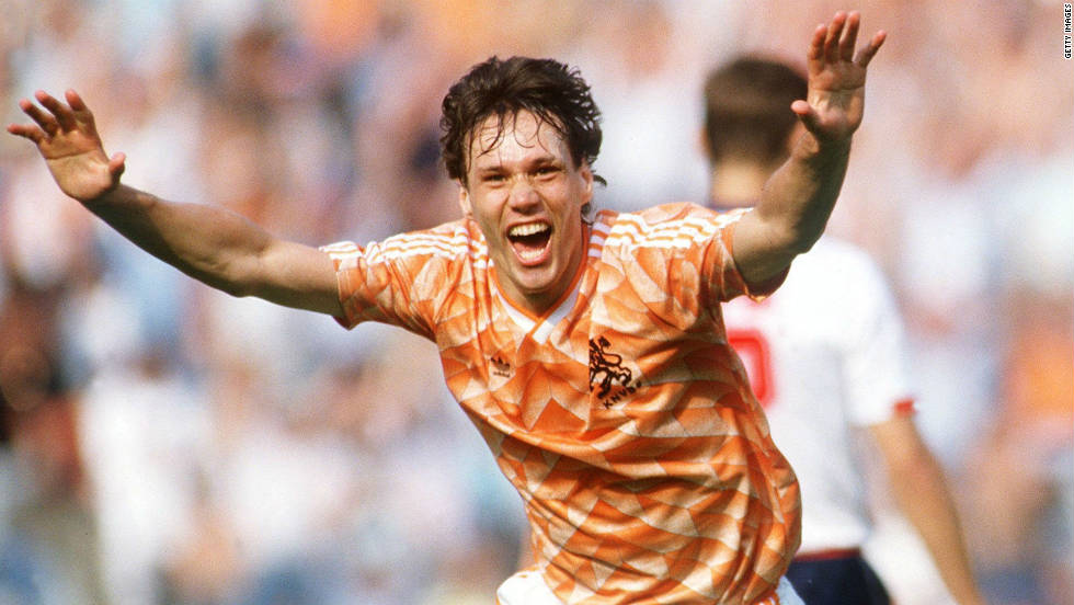 Marco van Basten&#39;s career was cut short early through injury, but not before he had made his mark on world football with one of the greatest goals of all time. Van Basten had already scored a hat-trick against England in a group game, and the winner against hosts West Germany in the semis. The Dutch were strongly fancied to beat Russia in the final, which they duly did, with the help of a Van Basten volley that will never be forgotten.
