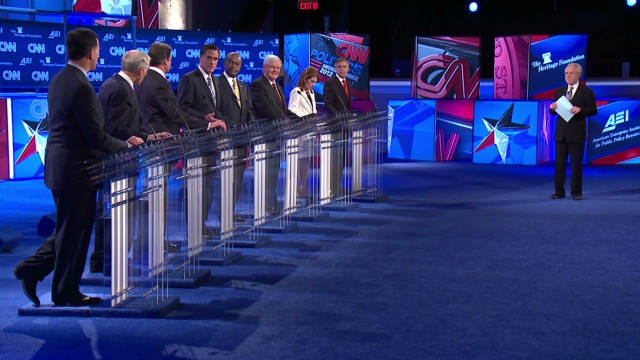 Key Moments In The Cnn Debate Cnnpolitics 