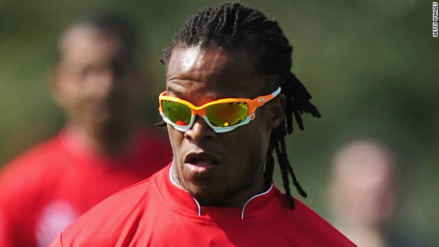 Edgar Davids in action during the Laureus Football Challenge presented by IWC Schaffhausen as part of the 2011 Laureus World Sports Awards at the Emirates Palace on February 7, 2011 in Abu Dhabi, United Arab Emirates