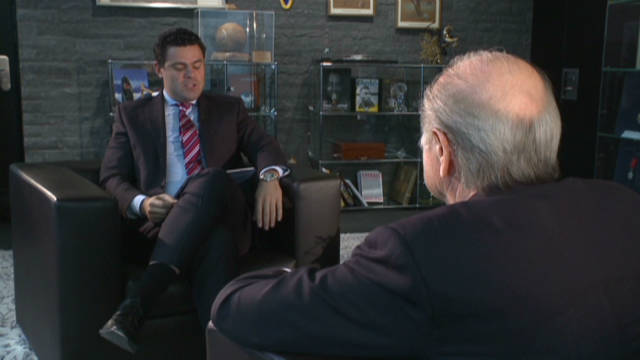 Quickfire questions with Sepp Blatter
