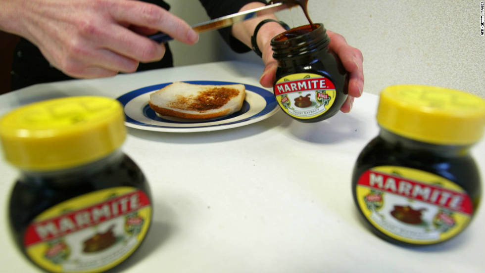 Marmite -- a savory spread popular in the UK -- is another food made from microbes -- in this case, concentrated yeast extract, which is a by-product of beer brewing.