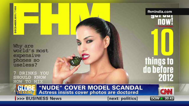 Meera Pakistani Actress Naked - Nude cover sparks outrage