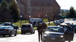 Virginia Tech shooting scene
