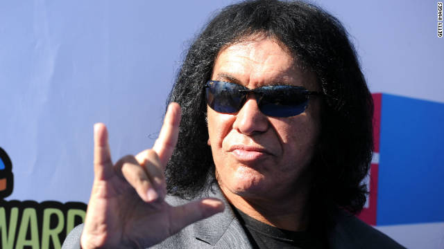 gene simmons with make up gene simmons with make up