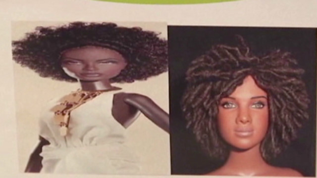 black barbies with natural hair