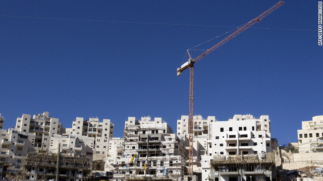 The plan includes the construction of 500 homes in the Jewish settlement of Har Homa, above, in southern Jerusalem.