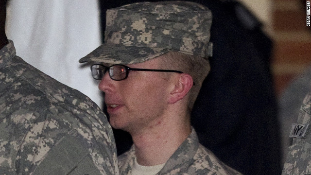 Pfc. Bradley Manning faces 22 charges after being accused of distributing hundreds of thousands of secret government documents to WikiLeaks.