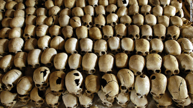 some 800,000 men, women, and children -- mostly Tutsis but also moderate Hutus -- died in the Rwanda genocide in 1994.