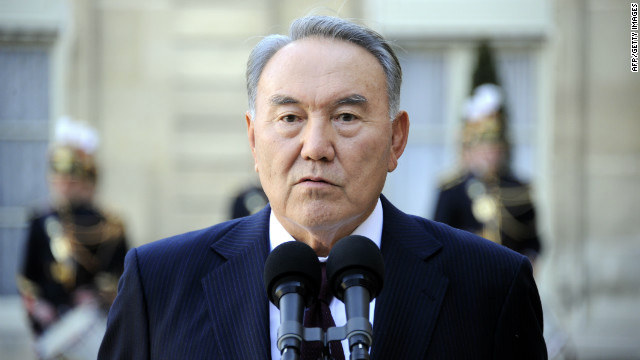 Kazakhstan&#39;s President Nursultan Nazarbayev said stability is the main condition for the country&#39;s success (file photo).