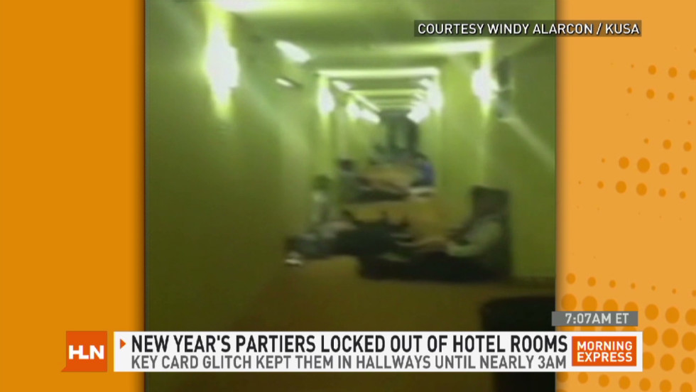 New Year S Partiers Locked Out Of Rooms