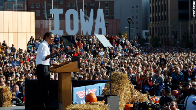 Barack Obama&#39;s win in the 2008 Iowa caucuses helped propel him on the road to the presidency.