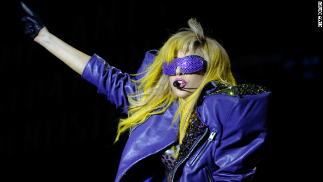 Lady Gaga performs as part of Lollapalooza 2010 at Grant Park in Chicago.