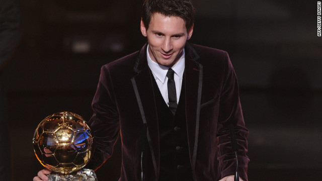 Messi takes third Ballon D'or crown - CNN