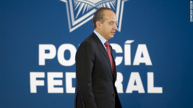 Mexico President Felipe Calderon has sought the help of the United States to stop the brutal drug violence in his country.